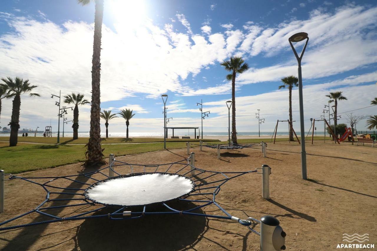 Apartbeach Adriatico 518 Vistas Playa Y Climatizado Lejlighed La Pineda Eksteriør billede